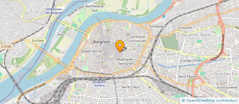 localisation de l'entreprise DOLMENS PERE ET FILS  AVIGNON