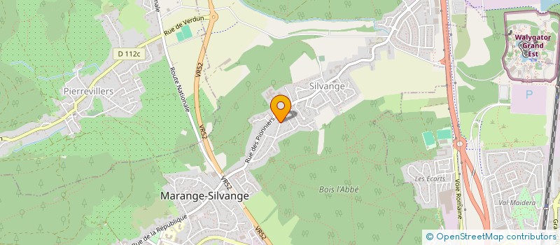 localisation de l'entreprise DOLOGE  MARANGE-SILVANGE