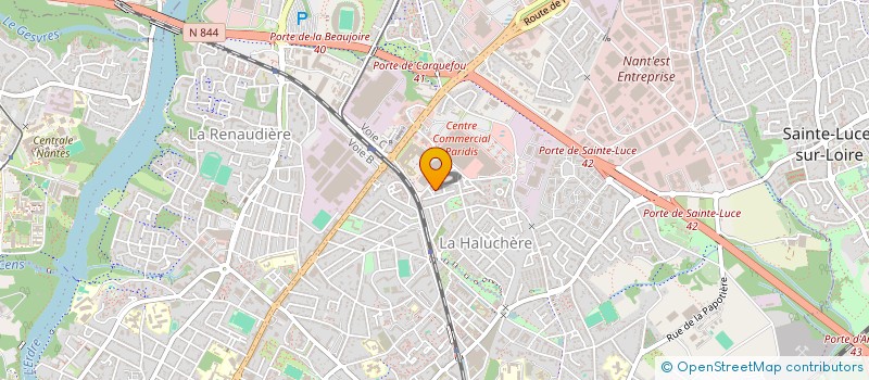 localisation de l'entreprise DOLOMEDE à NANTES