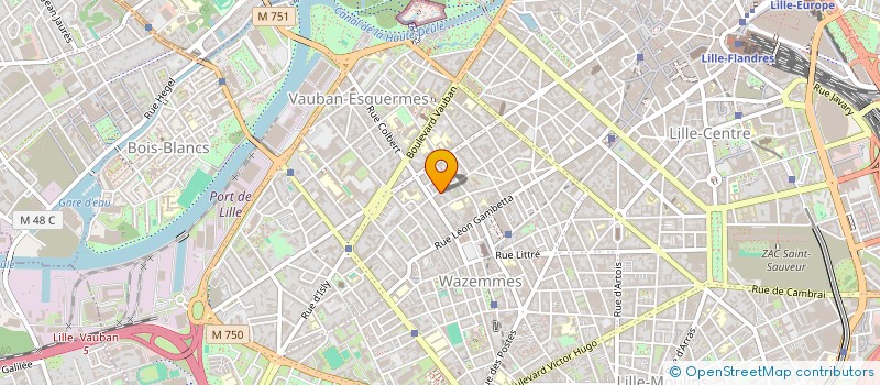 localisation de l'entreprise DOLOMIEU à LILLE