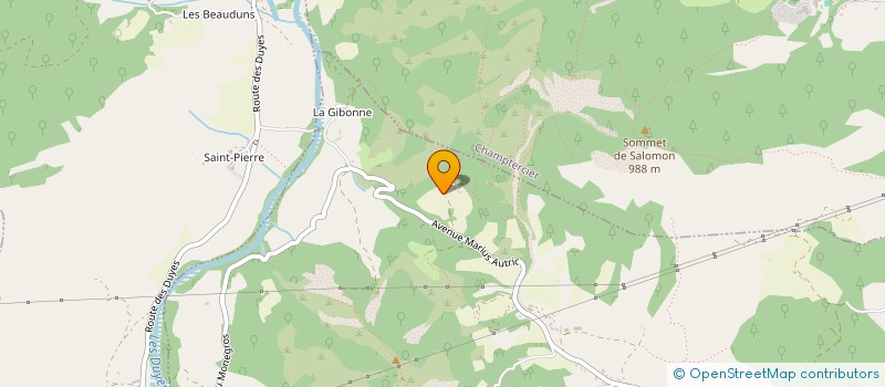 localisation de l'entreprise DOLONA à AIGLUN