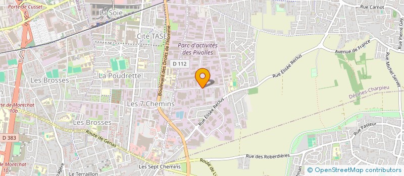 localisation de l'entreprise DOLONIS  DECINES-CHARPIEU