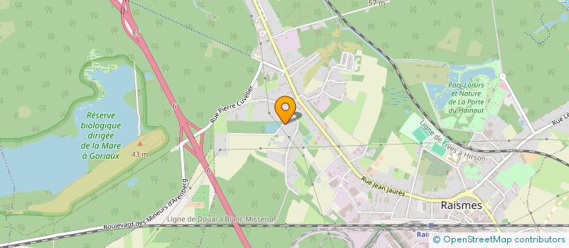 localisation de l'entreprise DOLORES  RAISMES