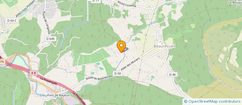 localisation de l'entreprise DOLORES PARK VENTURES  LE THOLONET