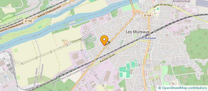 localisation de l'entreprise DOLPH SERVICES à LES MUREAUX