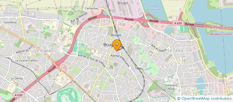 localisation de l'entreprise DOLPHAF à BRUGES