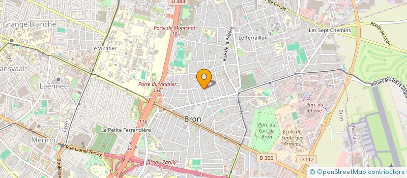 localisation de l'entreprise DOLPHENICS INTERNATIONAL à BRON