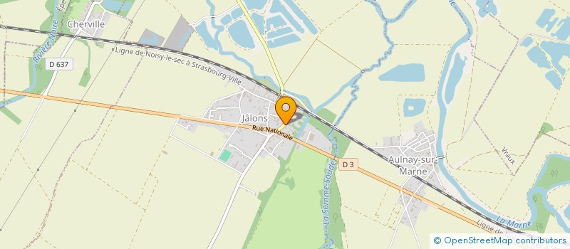 localisation de l'entreprise DOLPHINE  AY-CHAMPAGNE