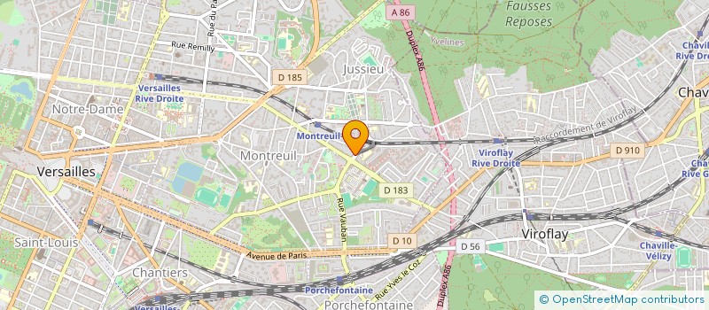 localisation de l'entreprise DOLPHINORISK à VERSAILLES