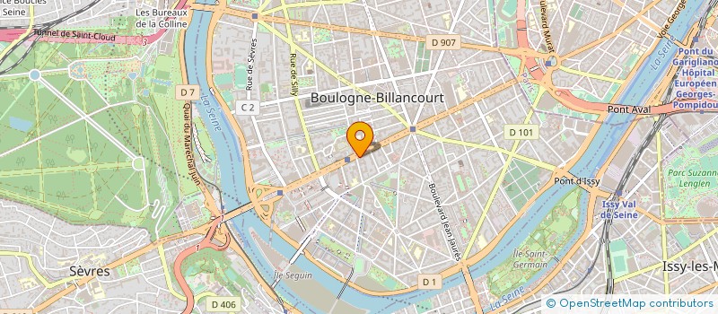 localisation de l'entreprise DOLPHINS INTERNATIONAL à BOULOGNE-BILLANCOURT
