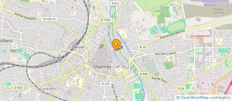 localisation de l'entreprise DOLPYNI RESTAURATION à CHARTRES
