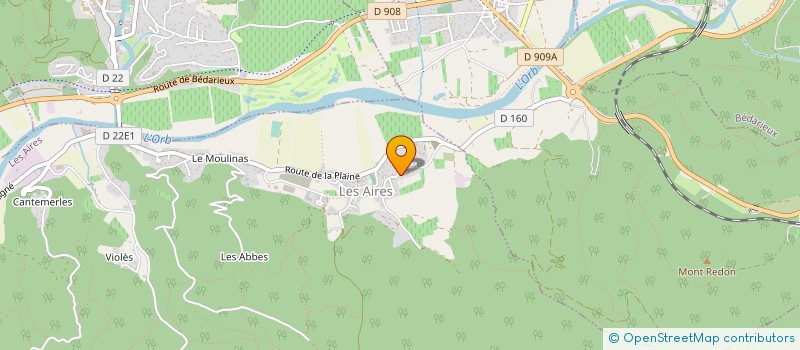 localisation de l'entreprise DOLQUES JEAN PIERRE à LE POUJOL-SUR-ORB