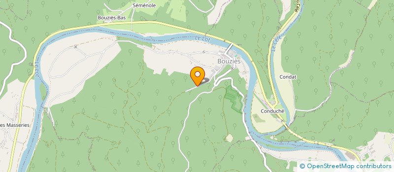 localisation de l'entreprise DOLS  SAINT GERY-VERS