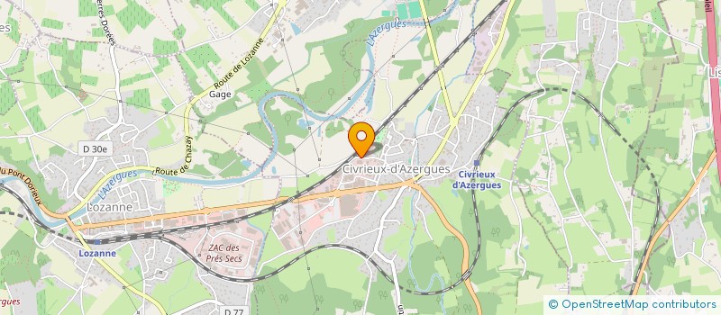 localisation de l'entreprise DOLSTYLE  CIVRIEUX-D'AZERGUES