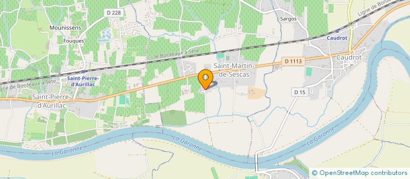 localisation de l'entreprise DOLU  SAINT-MARTIN-DE-SESCAS