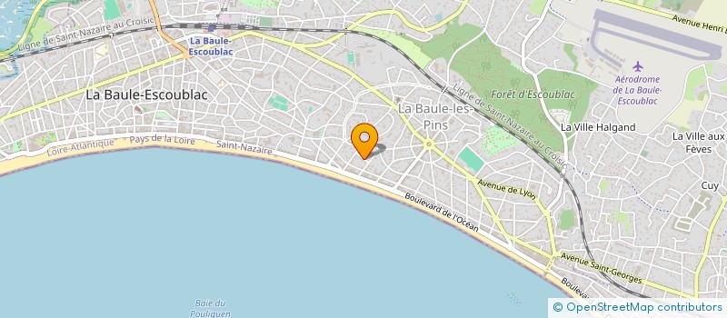 localisation de l'entreprise DOLUMO  LA BAULE-ESCOUBLAC