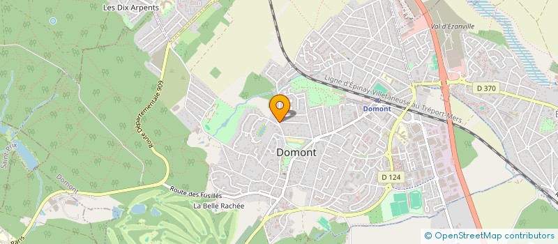 localisation de l'entreprise DOLUNAY  DOMONT