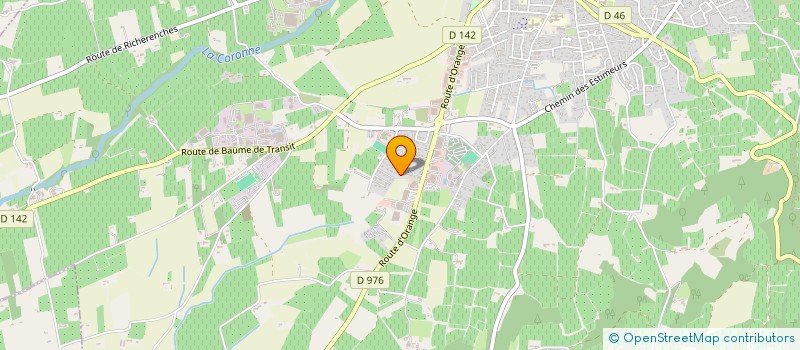 localisation de l'entreprise DOLVAL à VALREAS