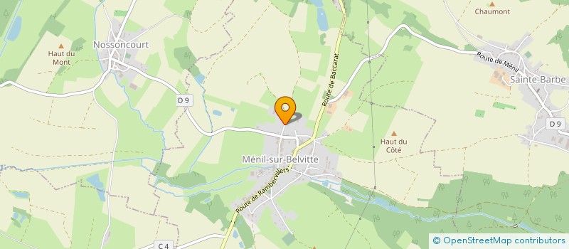 localisation de l'entreprise DOLYCO  MENIL SUR BELVITTE