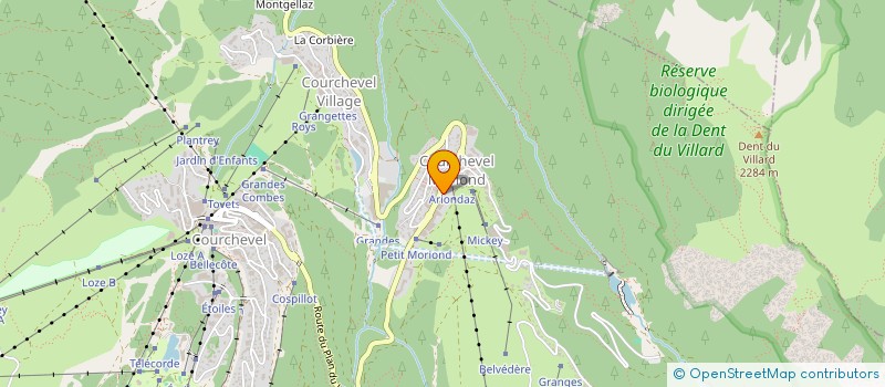 localisation de l'entreprise DOLYNA à COURCHEVEL