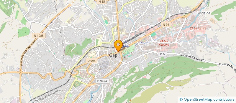 localisation de l'entreprise DOM 05  GAP