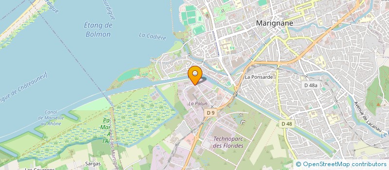localisation de l'entreprise DOM à MARIGNANE