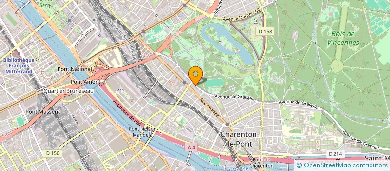 localisation de l'entreprise DOM  CHARENTON-LE-PONT