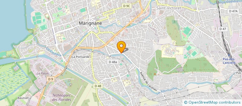 localisation de l'entreprise DOM à MARIGNANE