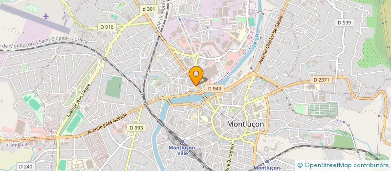 localisation de l'entreprise DOM AFRIQUE EXOTIQUE à MONTLUCON