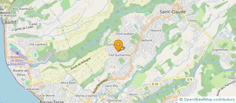 localisation de l'entreprise DOM AILES à SAINT-CLAUDE