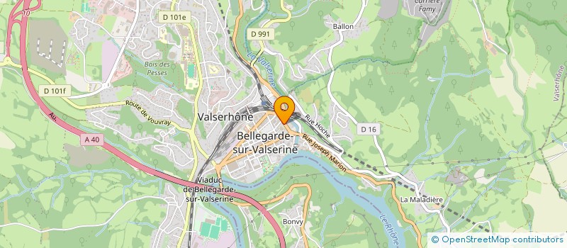 localisation de l'entreprise DOM'AIN'E LX  VALSERHONE