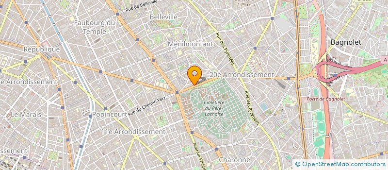 localisation de l'entreprise DOM'AUTO à PARIS