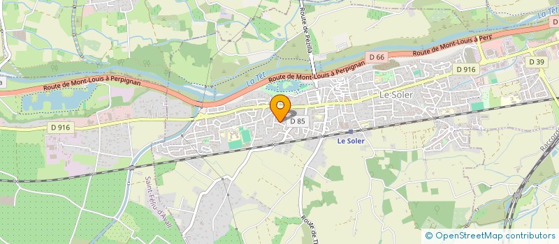 localisation de l'entreprise DOM-BAT  LE SOLER