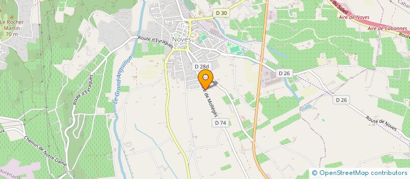 localisation de l'entreprise DOM BEAUCHENE ST MARTIN ST ANDIOL MARAIS  NOVES