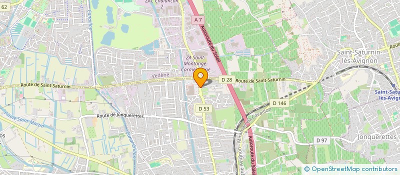 localisation de l'entreprise DOM BOSCO  AVIGNON