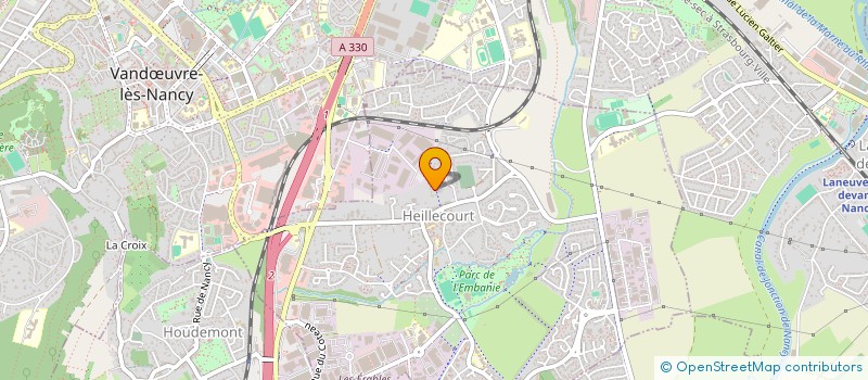 localisation de l'entreprise DOM CALMET 9  HEILLECOURT