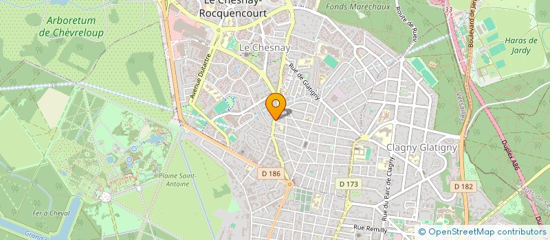 localisation de l'entreprise DOM CIL à LE CHESNAY-ROCQUENCOURT