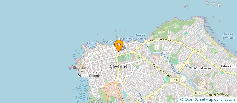 localisation de l'entreprise DOM COM 952 à CAYENNE