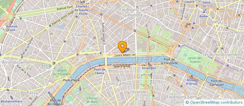localisation de l'entreprise DOM COM AGRICOLE à PARIS