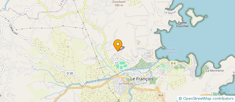 localisation de l'entreprise DOM DEPANNAGE à LE FRANCOIS