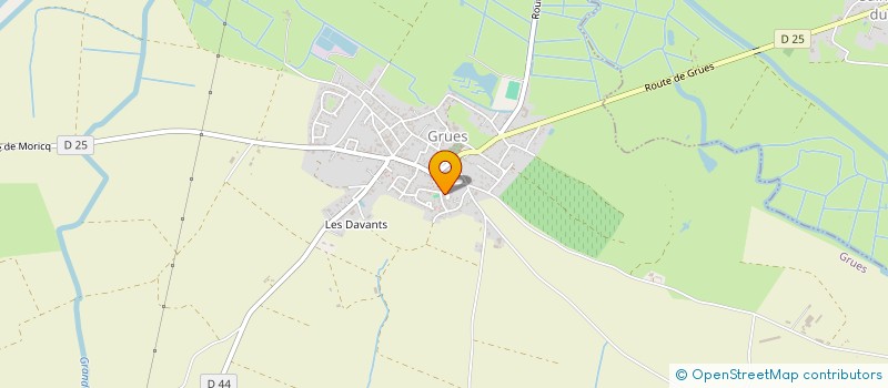 localisation de l'entreprise DOM DIS à GRUES