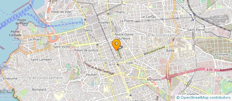 localisation de l'entreprise DOM DOM à MARSEILLE 1ER
