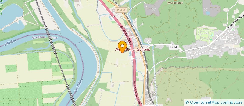 localisation de l'entreprise DOM'ENERGIE  MORNAS