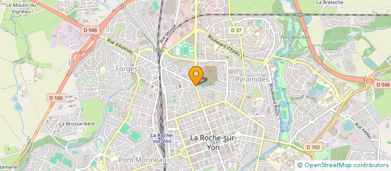 localisation de l'entreprise DOM'ESSENTIEL à CHALLANS