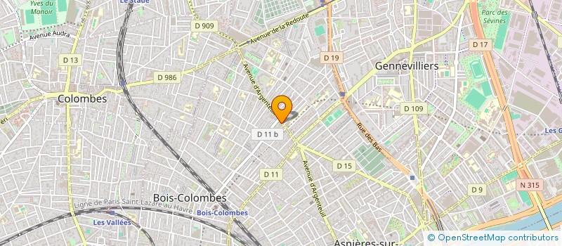 localisation de l'entreprise DOM ET CO à BOIS-COLOMBES