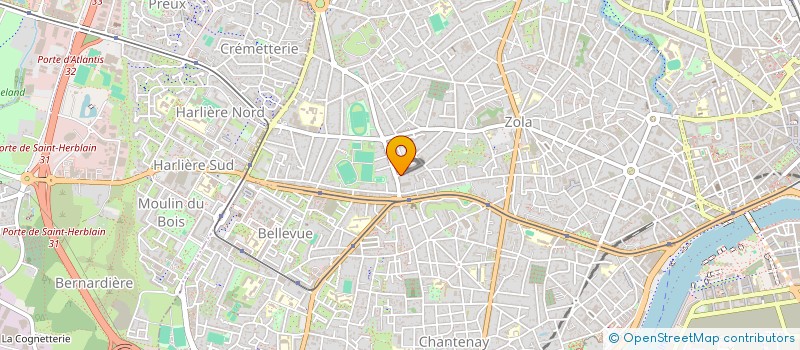 localisation de l'entreprise DOM EUROPA à NANTES