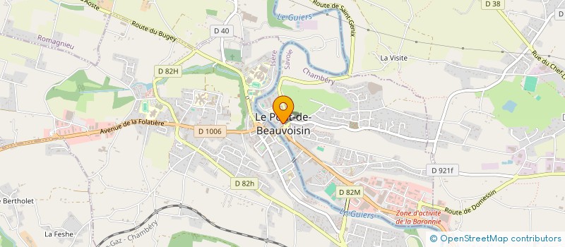 localisation de l'entreprise DOM EX TRADING SARL  LE PONT-DE-BEAUVOISIN