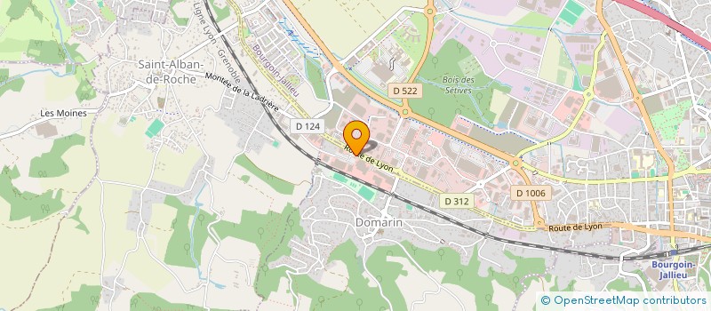 localisation de l'entreprise DOM FIT  DOMARIN