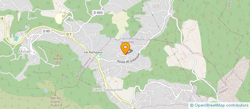 localisation de l'entreprise DOM IN SUD  SAINT-SAVOURNIN