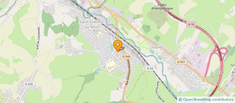 localisation de l'entreprise DOM'INOV à SAINT-ETIENNE-AU-MONT